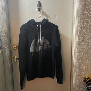 Lunar Eclipse Black Hoodie